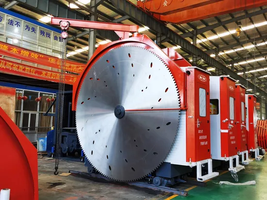 Scie à fil diamanté pour la coupe de la pierre