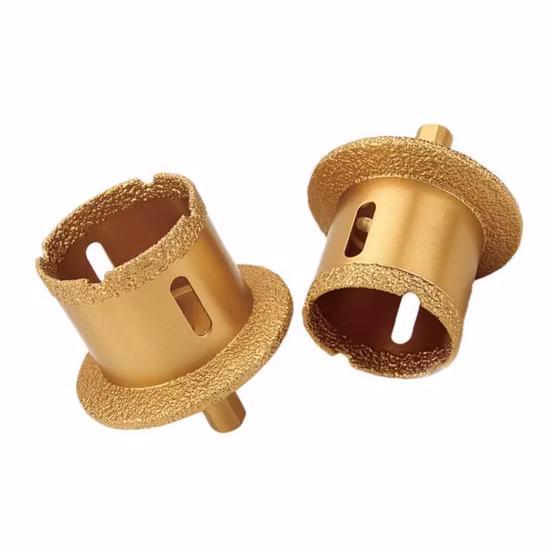 Outils de perçage de diamant de peu de noyau de diamant de peu brasé