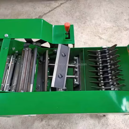 Machine de coupe de paillettes d'alimentation animale de foin de paille humide et sèche
