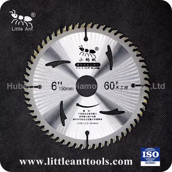 Lame de scie Tct 6′ ′ /150 mm, outils de coupe de bois diamantés